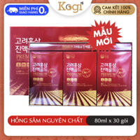 Nước uống chiết xuất hồng sâm cao cấp 80ml x 30 gói Daedong Hàn Quốc