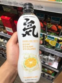 NƯỚC UỐNG CÓ GA VỊ QUÝT GENKI FOREST SPARKLING WATER CALAMANSI 480ML (CHAI)
