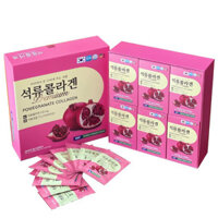 Nước uống colagel lựu Pomegranate Collagen Premium hộp 60 gói x 50ml