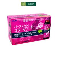 Nước Uống Collagen Asahi HQ Hộp Hồng 50ml x 10 Chai
