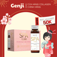 Nước uống collagen chống lão hóa phục hồi da Nucos Spa 13500 50ml x 10 chai (Nucos chính hãng Nhật Bản)