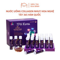 Nuớc Uống Collagen Nhuỵ Hoa Nghệ Tây 365 Hàn Quốc 3000MG Hộp 30Lọ x 25ml Hỗ Trợ Làm Đẹp Da Và Tăng Cường Đề Kháng