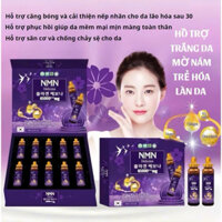 Nước Uống Collagen NMN 65000mg Trắng Da Hết Nám Tàn Nhang Collagen NMN HEBONA Nano Hàn Quốc