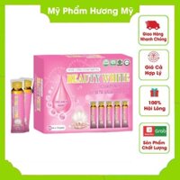 Nước Uống Collagen Sáng Đẹp Da Beauty White Collagen Nano Plus Cúc La Mã Sakura Aloe Vera Hộp 15 Túi Nước