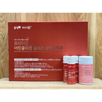 Nước uống Collagen thủy phân Samsung F&B tặng kèm 30 viên uống trắng da Glutathione Hàn Quốc