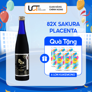 Nước uống đẹp da 82X Placenta Sakura