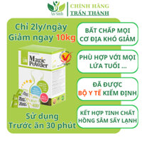 Nước Uống Detox Giảm Cân Béo Bụng Sau Sinh Bột Cần Tây Hồng Sâm Herbslim Magic Powder
