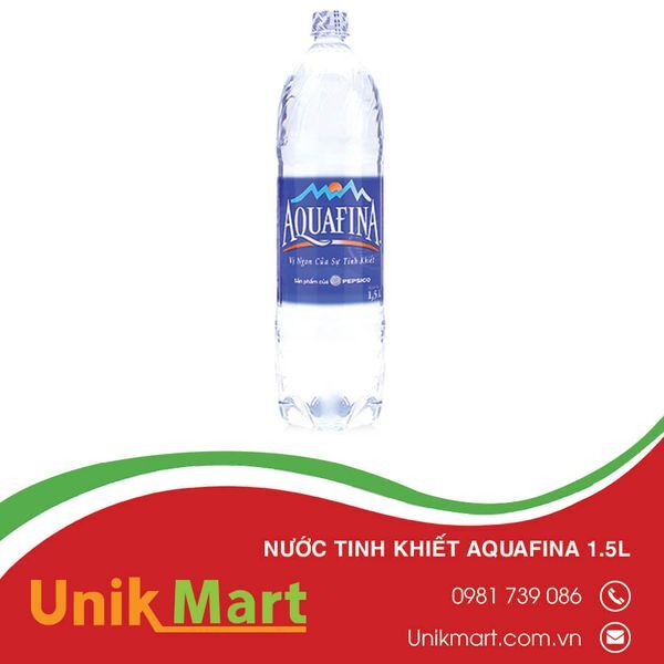 Nước uống đóng chai Aquafina 1.5L
