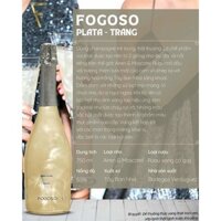 Nước uống Fogoso Trắng 750ml