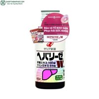 Nước uống giải độc gan Zeria Hepalyse W Nhật Bản 100ml