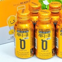 Nước uống giải rượu, thải độc gan Hàn Quốc Ready Q hộp 10 chai, 2 chai Korean Red Ginseng