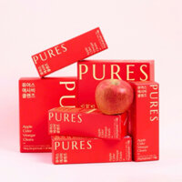 Nước Uống Giấm Táo Dạng Stick PURES Apple Cider Vingar Cleans Hỗ Trợ Sức Khoẻ(30 gói/hộp)