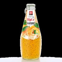 nước uống hạt é vị cam 290ml