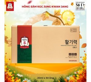 Nước uống hồng sâm cho trẻ em Kid Tonic 20ml x 30 gói