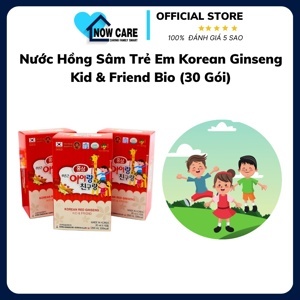 Nước uống hồng sâm Korean Red Ginseng Kid and Friend 30 gói