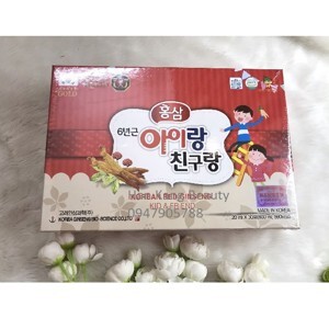 Nước uống hồng sâm Korean Red Ginseng Kid and Friend 30 gói