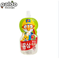 Nước uống hồng sâm Pororo trẻ em vị nho Hàn Quốc 10 gói x 100ml, nước hồng sâm paldo