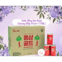 Nước Uống Hồng Sâm Red Ginseng Gold Dạng Lon