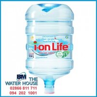Nước uống Ion Life bình 19L / 20L úp, Bình nước Ion Life 19L