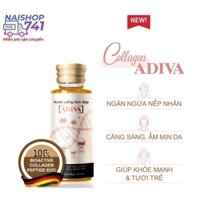 Nước Uống Làm Đẹp Collagen ADIVA (14 Chai/Hộp) - Giúp Làn Da Săn Chắc, Ảm Mịn Và Căng Bóng