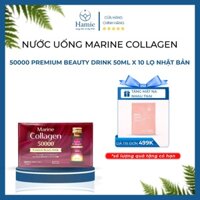Nước Uống Marine Collagen 50000 Premium Beauty Drink 50ml x 10 Lọ Nhật Bản