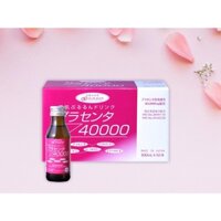 Nước uống nhau thai Collagen Placenta 40000 Hộp thuỷ tinh 10 lọ (100ml/lọ)