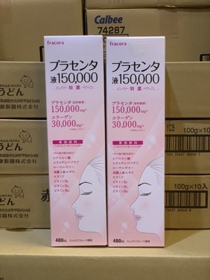Nước uống nhau thai cừu Fracora Placenta 150.000mg 480ml