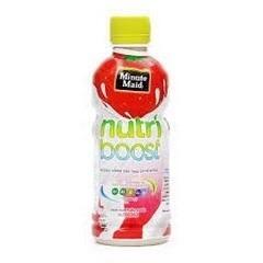 Nước uống sữa trái cây bổ dưỡng hương dâu Nutri Boost chai 297ml