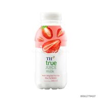 NƯỚC UỐNG SỮA TRÁI CÂY HƯƠNG DÂU TH TRUE JUICE MILK 300ML