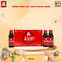 Nước Uống Tăng Lực Hồng Sâm Won D KGC Jung Kwan Jang 100ml x 10 Chai