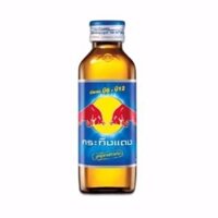 Nước uống tăng lực Redbull (Bò húc), 1 chai thủy tinh 150ml, 1 thùng = 5 lốc = 50 chai