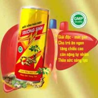 Nước uống thảo dược Trường Sinh giải độc mát gan lon 330ml