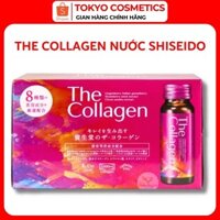 Nước Uống The Collagen Shiseido Nhật Bản 1000mg Đẹp Da, Chống Lão Hóa, Hộp 10 Chai x 50 ml | SAKURA - Hàng Nhật Nội Địa