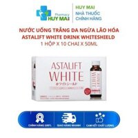 Nước uống trắng da Astalift White Drink Whiteshield Hộp 10 chai x 50ml