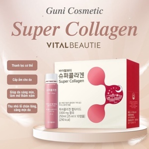 Nước uống VB Vital Beautie Super Collagen thùng 30 chai 20 ml của Hàn Quốc