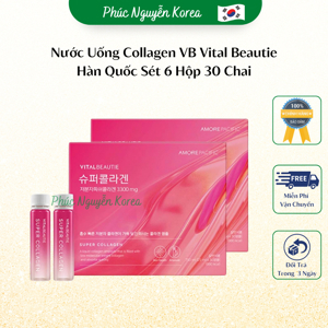 Nước uống VB Vital Beautie Super Collagen thùng 30 chai 20 ml của Hàn Quốc
