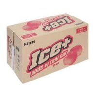 Nước vị trái cây Ice Đào 490ml - thùng