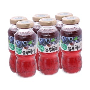 Nước việt quất Woongjin 6 chai x 180 ml