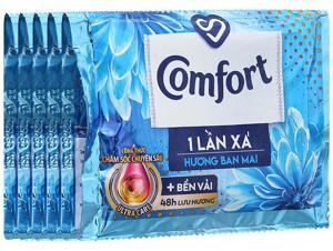 Nước xả Comfort 1 lần xả Hương Ban Mai dây 10 gói x 22ml