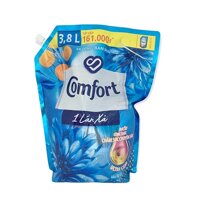 Nước xả Comfort 1 lần xả hương ban mai 3.8L