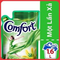 Nước xả Comfort đậm đặc 1 lần xả hương gió xuân dạng túi 1.6l