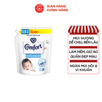 Nước xả mềm vải Comfort trắng cho da nhạy cảm (1,8L & 3,2L)