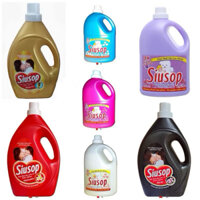 Nước xả Siusop, nước xả làm mềm vải trọng lượng 3.5kg.