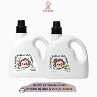 Nước Xả Thuần Chay Lalabebe K-Mom Hàn Quốc, Nước xả vải quần áo cho bé chai 1700ml, túi 1300ml