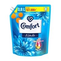 Nước xả vải Comfort 1 lần xả hương Ban Mai túi 1.8L / 3.1L - nước xả quần áo công thức chăm sóc chuyên sâu thơm l
