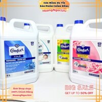 Nước xả vải Comfort 5kg hương ban mai, comfort 5kg hương dịu nhẹ