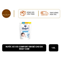 Nước xả vải Comfort Cho da nhạy cảm túi 3.8L/2.8L/1.8L