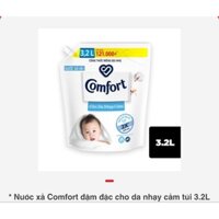 Nước xả vải Comfort cho da nhạy cảm 3.2L