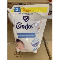 Nước xả vải Comfort Cho da nhạy cảm 3,2L