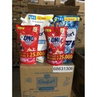 Nước xả vải Comfort Cho Da Nhạy Cảm túi 1.8l tặng